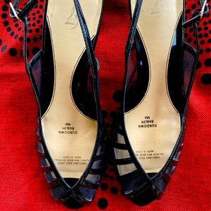 Black Mesh shoes